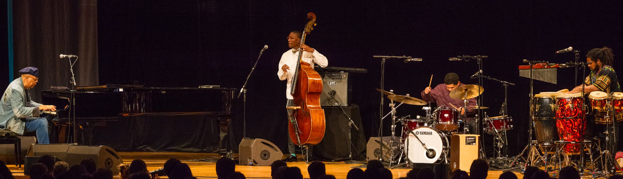 Stuttgart Jazz Open 2017. The Chucho Valdez Quartet at the Liederhalle's Hegelsall in Stuttgart.